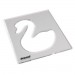 TREND TEMP/IN/SWA TEMPLATE INLAY SWAN                